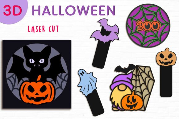 3D SVG Halloween Gnome Set Review