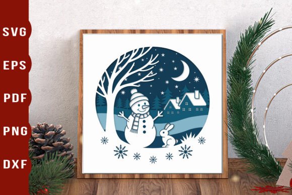 3D SVG Light Box for Shadow Boxes