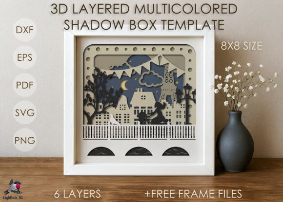 3D SVG Paris Shadow Boxes Review