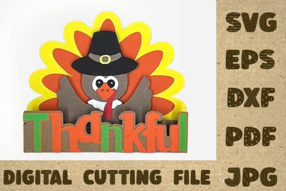 3D SVG Turkey: A Thanksgiving Brand Asset Review