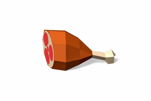 Chicken Leg 3D SVG Shapes Review