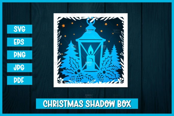 Christmas Shadow Box 3D SVG Review