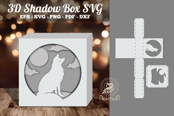 Fox 3D Papercut Shadow Box SVG 3 Review