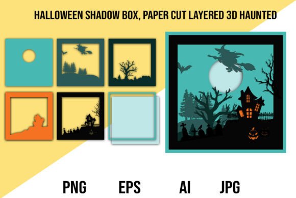 Halloween 3D SVG Shadow Box Review
