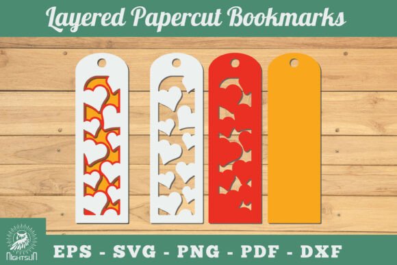 Heart 3D Papercut Bookmarks SVG: A Valentine S Day Design Review