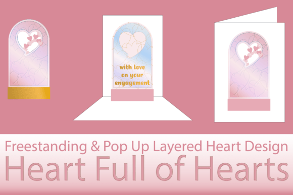 Heart Full of Hearts 3D SVG for Valentine S Day