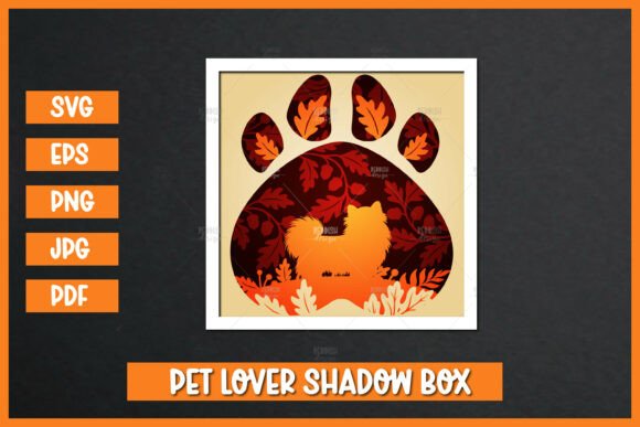 Pomeranian 3D SVG: Crafting Dog Art
