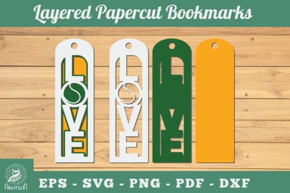 Review: Love Baseball 3D Papercut Bookmarks SVG