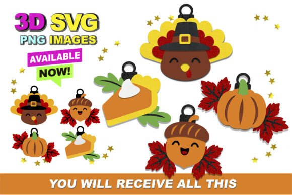 Review: Thanksgiving 3D SVG for Branding