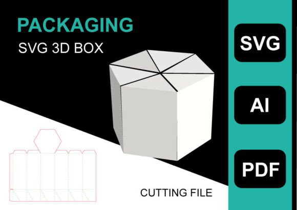 Reviewing 3D SVG Objects: Polygonal Box Template