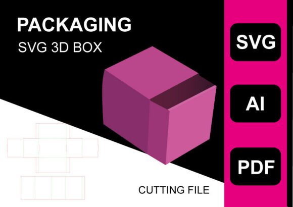 Reviewing 3D SVG Shapes: Match Box Template