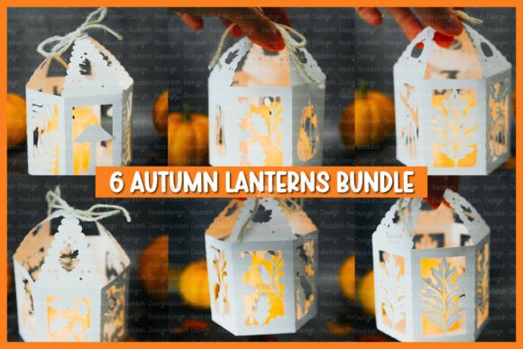 Reviewing 6 3D Autumn Lantern SVG for Fall Sales