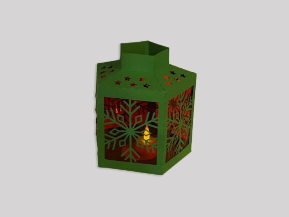 Reviewing the 3D Snowflake Lantern Cut File