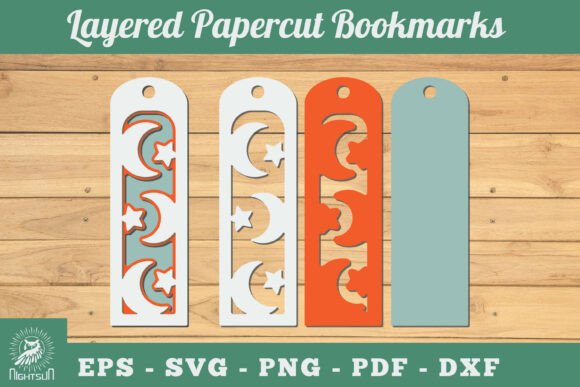 Space 3D SVG Moon and Stars Papercut Review