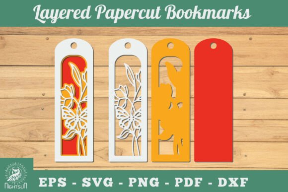 Spring 3D SVG Papercut Bookmarks Review